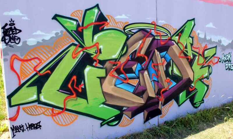 graffiti amiens kzed axdk graffiti vert