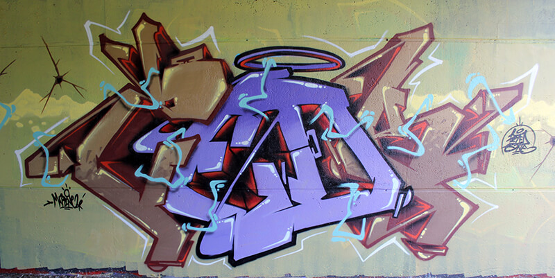 peinture graffiti amiens de kzed axdk du 07 septembre 2013