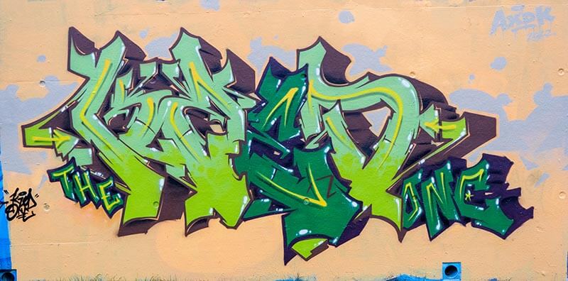 Kzed_zedk_amiens_graffiti_urbanart_streetart_Vert_Marron